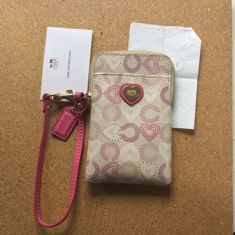 Coach wristlet